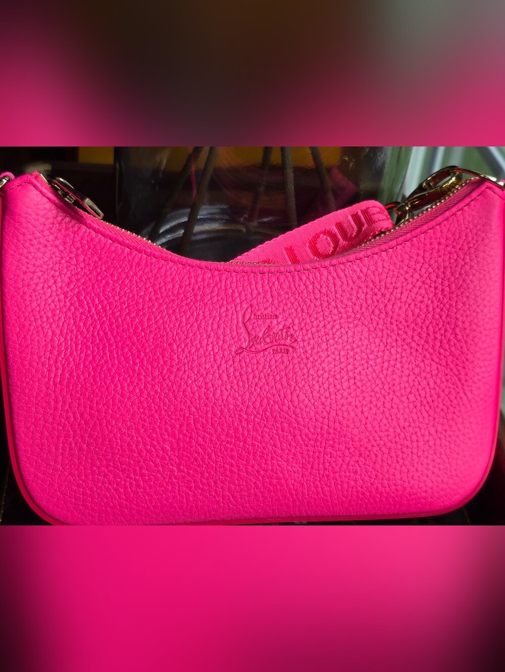 Christian Louboutin Mini Loubila Chain Shoulder Bag - Picture 15 of 16